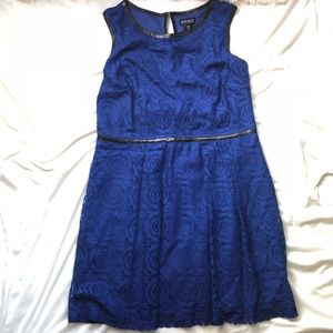 Blue dress